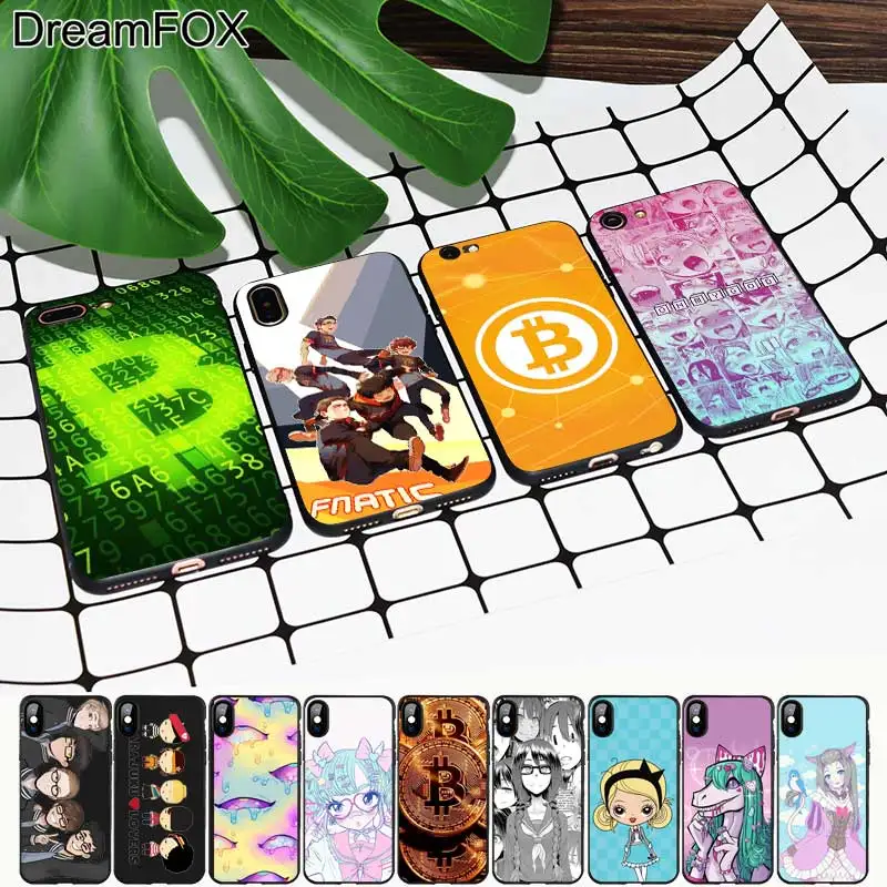 M403 Bitcoin Ahegao Harajuku Black Soft TPU Silicone Case Cover For Apple iPhone 11 Pro XR XS Max X 8 7 6 6S Plus 5 5S 5G SE |