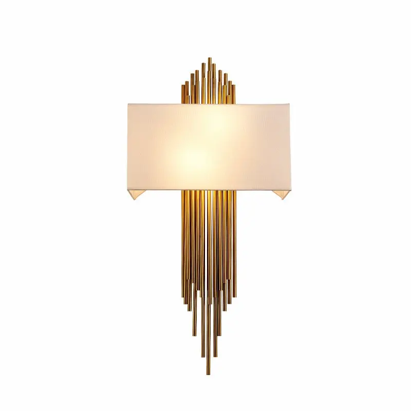 

The Nordic Modern Gold Wall Lamp Living Room Bedroom Bathroom Led Sconces Luxury Wall Lights Decor Indoor home Lighting Fixture