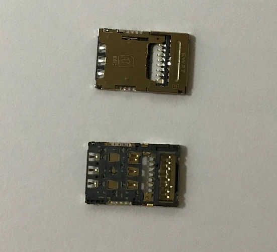 

10pcs/lot Original new For LG K8 K350 K350N K4 M160 V10 V20 H968 H900 VS990 SIM Memory Card Reader Socket Slot Replacement