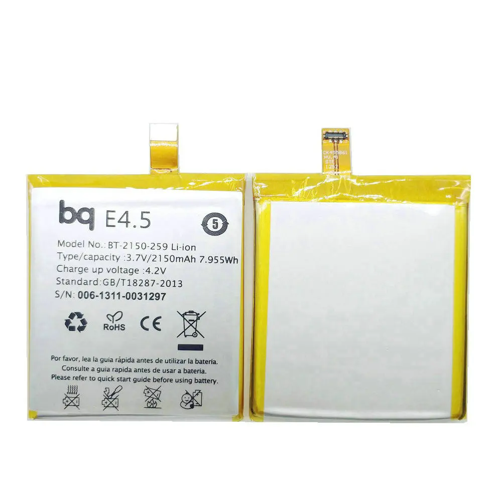 High Quality 2150mAh Battery For BQ Aquaris E4.5 Phone + Tracking Code | Мобильные телефоны и аксессуары