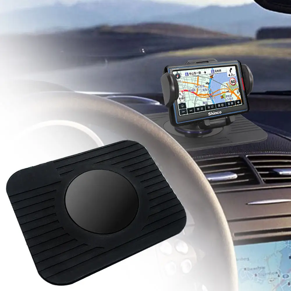 Ultra Thin Car Gps Dvd Dashboard Mount Holder Dash Mat For Satnav
