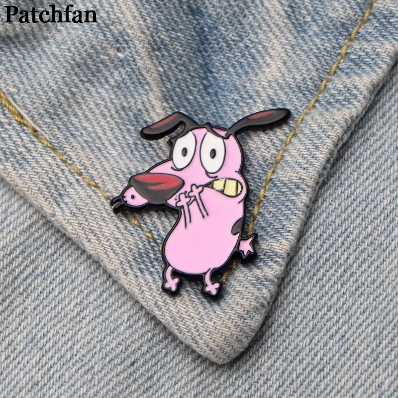 Patchfan с героями мультфильма Щенячий цинковый сплав значки para рубашка сумка Одежда