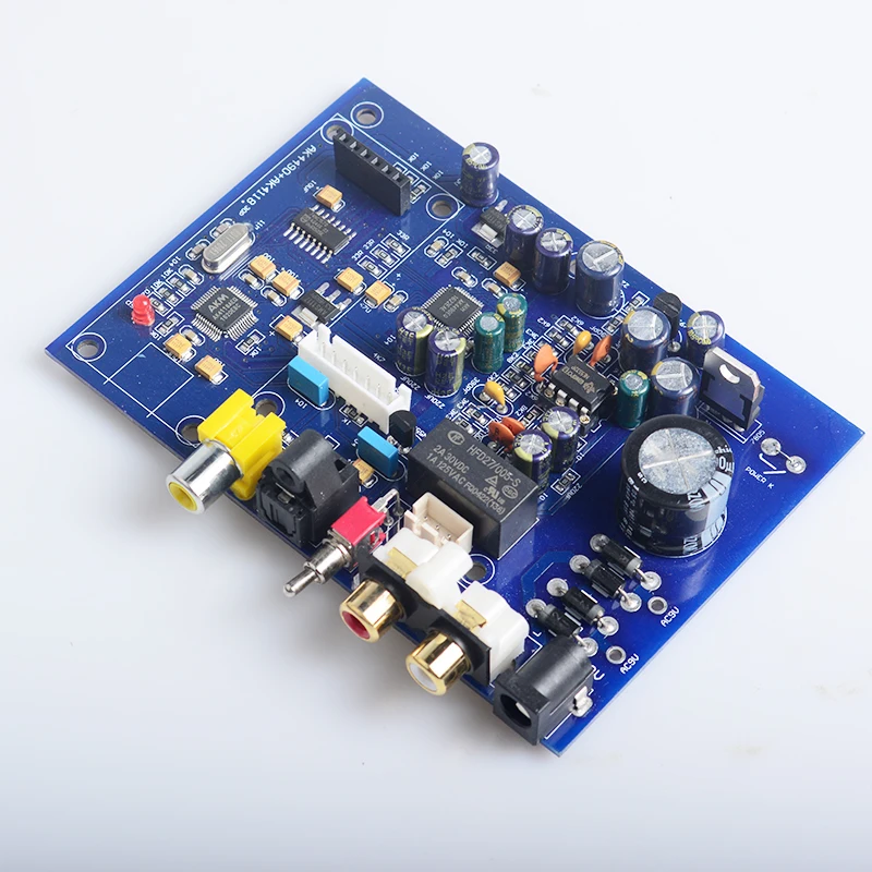 K.GUSS AK4490 + AK4118 NE5532 Quad Input DAC Decoder Board with Analog Input Quad Switch Input Fiber Coaxial Input