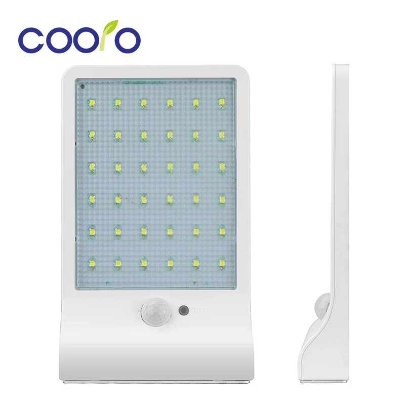 

2pcs New LED Soalr Light 36LEDS IP65 450LM Outdoor Wireless Solar Powered PIR Motion Sensor Light Wall light Led sensor lamp