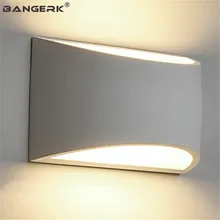 Simple Modern LED Wall Light Fixtures For Home Gypsum Wall Sconce Bedside Wall Lamp Indoor Lighting Lampara Pared simple creative acryl crystal wall sconce modern led wall light fixtures for bedroom wall lamp indoor lighting lampara