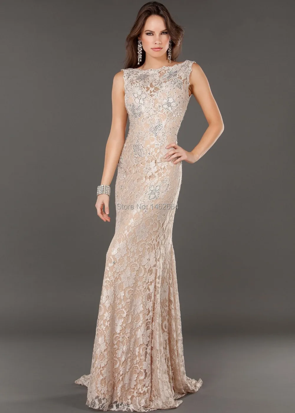 Prom Dress Yellow and Brown
