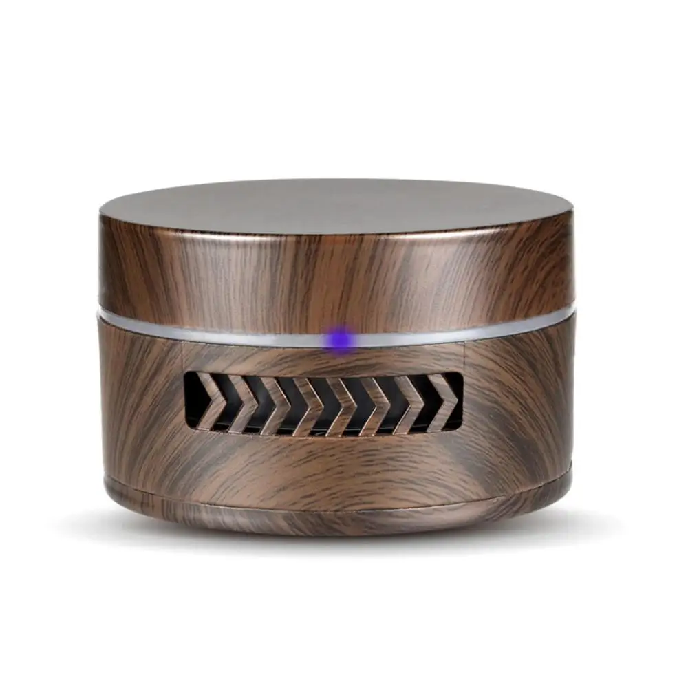 Dark Wood Grain Мини Арома Diff использовать r ультразвуковая Вибрация распыление увлажнение древесины для автомобиля дома офиса использования на батарейках - Цвет: Dark Wood Grain
