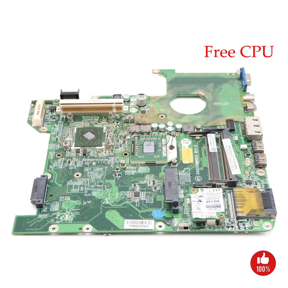 NOKOTION материнская плата для ноутбука acer aspire 4520 MCP67MV-A2 с графическим слотом DDR2 MBAHF06001 DA0ZO3MB6E0