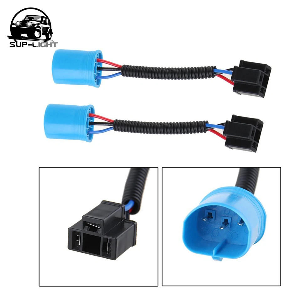 

9007 Male to H4 Female Adapter for Hummer H2 2003-2009 LED Headlight (Adapter)