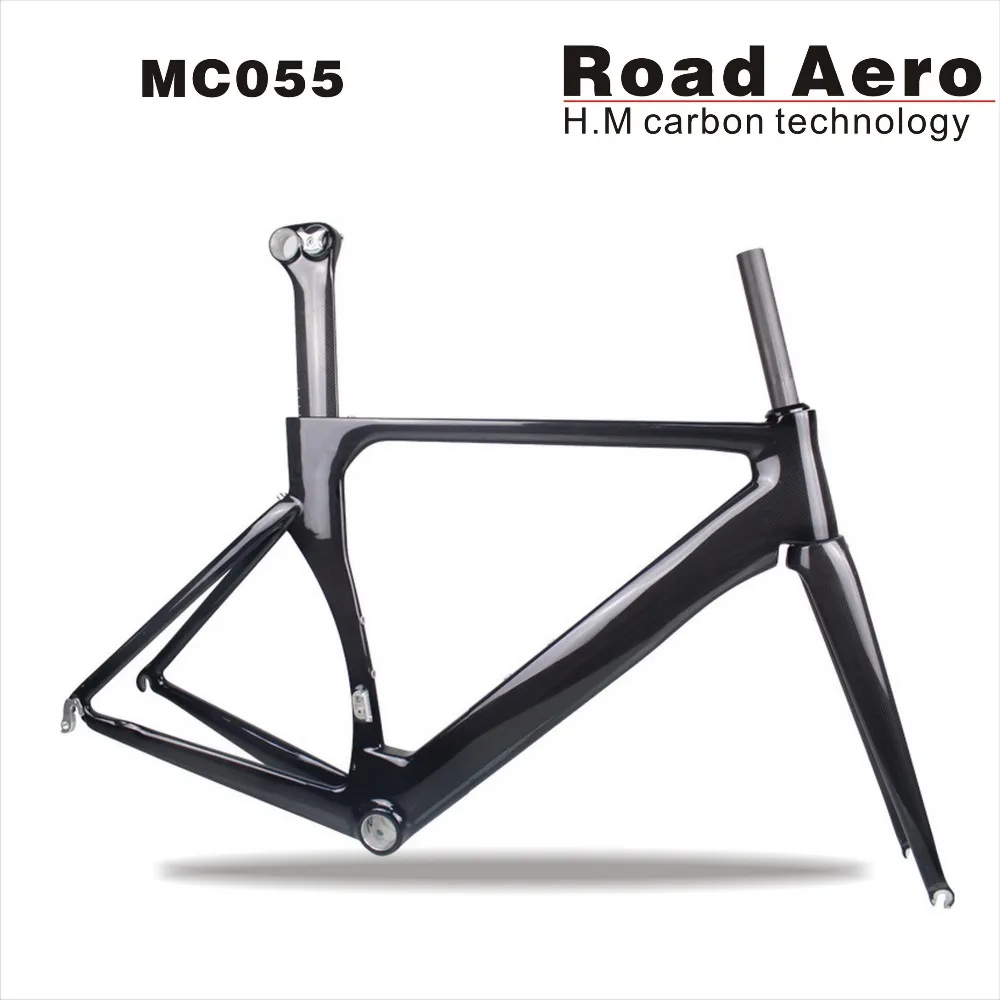 

Chinese carbon road frame,Top quality carbon fiber road bike frame MC055