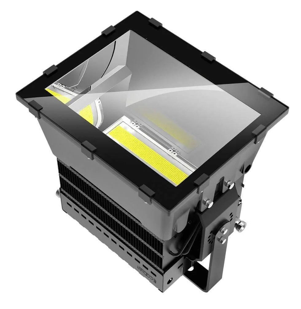 

DHL free shipping High power 1000W led flood light High pole lamp with CREE leds Mean Well drive 1000w led Stadium lights