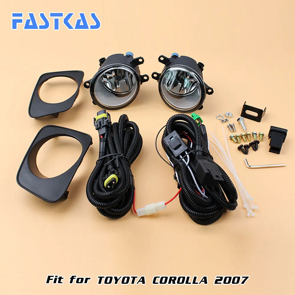 12v Car Fog Light Assembly for Toyota Corolla 2007 Front Left and Right