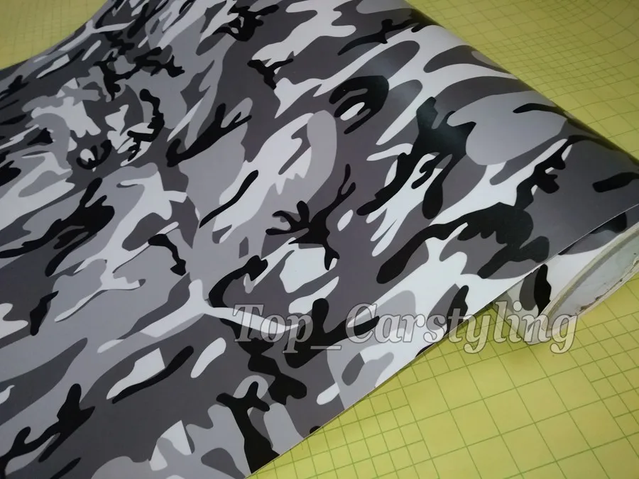 woodland urband camo vinyl car wrapping film sticker for car motor bike scotter (1)