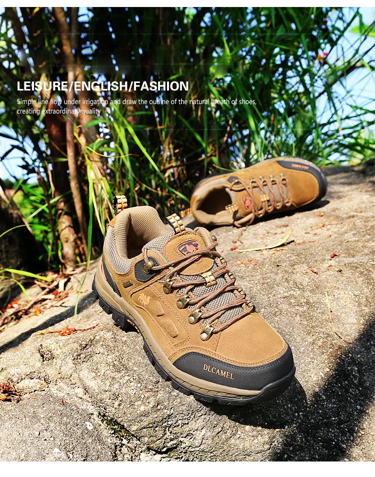 High Quality leather hiking