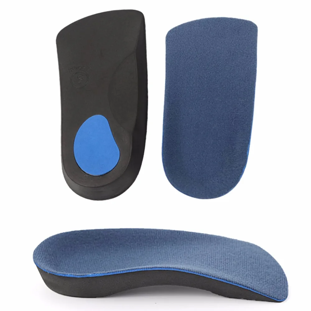 

EYKOSI EVA Flat Foot Arch Support Half Shoe Pad Insoles Shoes Accessories Foot Care Unisex Sweat-Absorbant New 2018