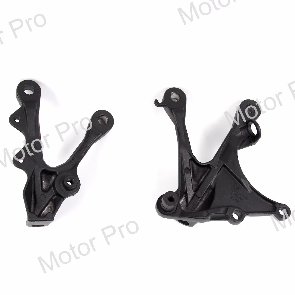 Передние Подножки для Kawasaki Ninja ZX6R 2005 2006 2007 2008 ZX-6R мотоциклетные накладки для ног ездока педаль кронштейны ZX 6R 05 06 07 08