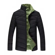 Зимнее мужское хлопковое пальто большого размера, хлопковый костюм с воротником, Мужская очень большая хлопковая куртка, плотное пальто, цвет красный/черный