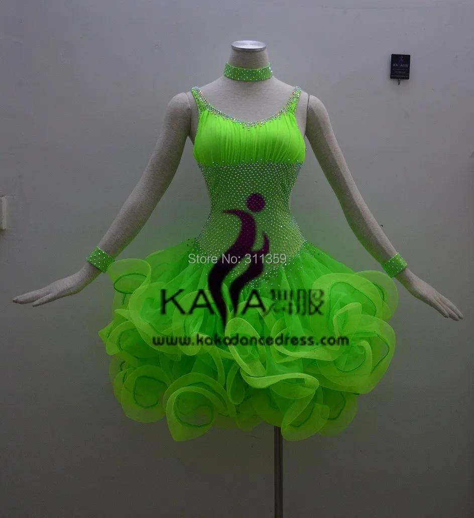 

KAKA-L140214,Women Latin Dance Wear,Fringe Salsa Dress Tango Samba Rumba Chacha Dress,Latin Dance Dress For sale