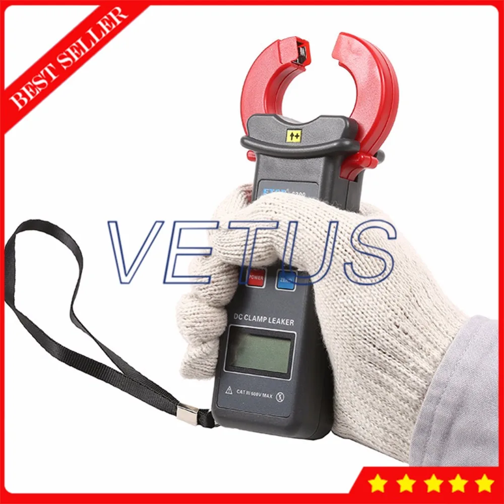 ETCR6200 Digital ammeter AC DC Leakage Current Clamp Meter for car