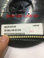 500 шт. для lextar LED Подсветка высокое Мощность LED 1.8 Вт 3030 6 В холодный белый 150-187lm pt30w45 V1 ТВ применение 3030 SMD СВЕТОДИОД