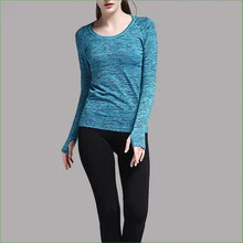 WST06 Women’s Professional Fitness Sports Quick-drying T Shirts Women Running Long Sleeve T-Shirts Sport Wear & tops