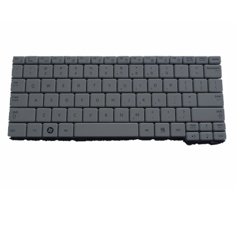 YALUZU новая английская клавиатура для samsung N150 N143 N145 N148 N158 NB30 NB20 N102 N102S NP-N145 N148P NB30P NP-N150 нам макет - Цвет: Белый