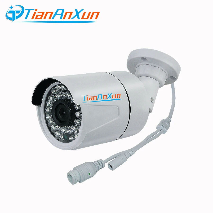 Камера видеонаблюдения Tiananxun сетевая камера безопасности Poe Ip 720P 960P 1080P ночного