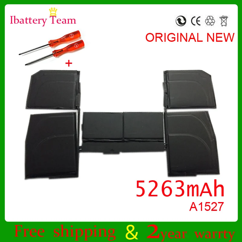 Аккумулятор A1527 для Macbook retina A1534 12 дюймов 2015 MF855 MJY32 MK4M2 5263 мАч 7 55 в с инструментами |