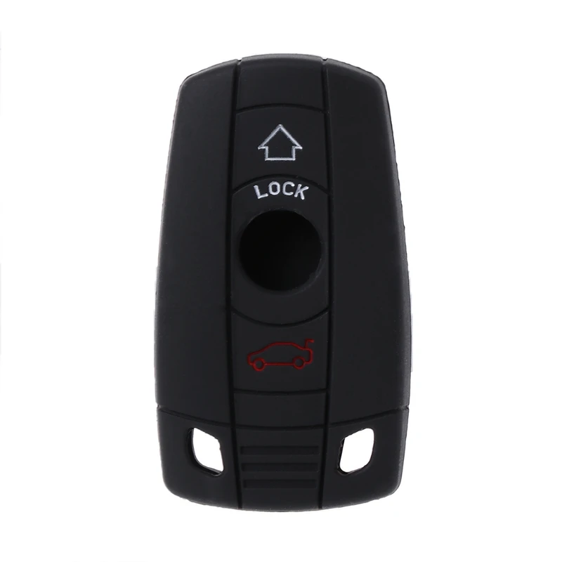 

Silicone Car Remote Key Shell Fob Cover Case For BMW X1 X5 3 5 Series E90 E91 E92 E60