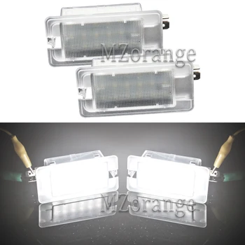 

2Pcs License Plate Lights for Hyundai Elantra Avante MD Accent Equus Veloster Sonata NF#I30 2000-2014 for Kia Sportage 2004-2014