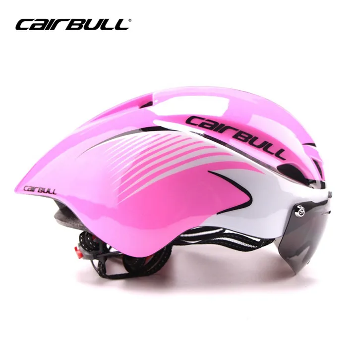 290g Aero TT велосипедный шлем с очками для шоссейного велоспорта, спортивный защитный шлем для езды на велосипеде, мужской гоночный шлем, пробный во времени