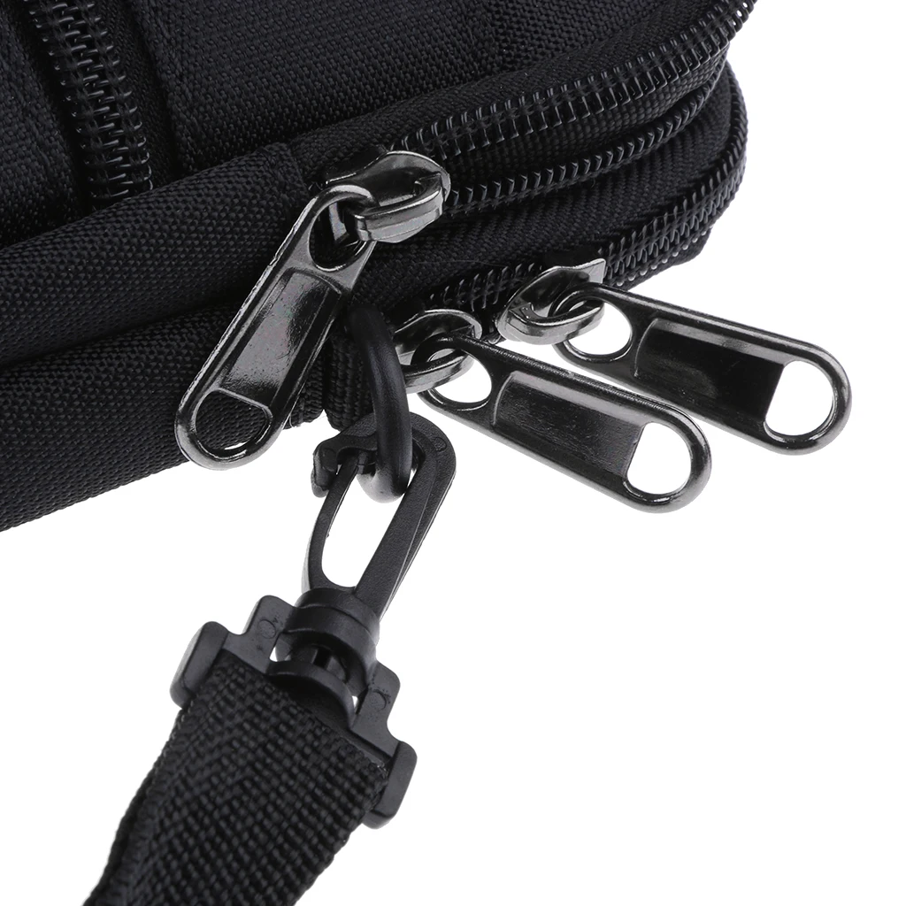 Nylon Crossbody Bag Purse Cell Phone Wallet Case Casual Handbag Water Resistant with detachable strap for Men Women Waist Belt