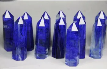 

1kg (7-9cm) smelting blue quartz crystal wand