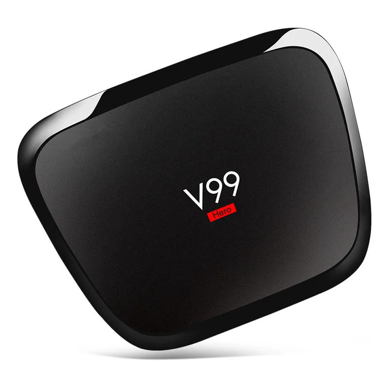 

V99 - hero Set Top Box Android5.1 H.265 4GB + 32GB Power VR G6110 RK3368 Octa-Core 64Bit HDMI2.0 5G WiFi 1.5GHz,Octa Core TV Box
