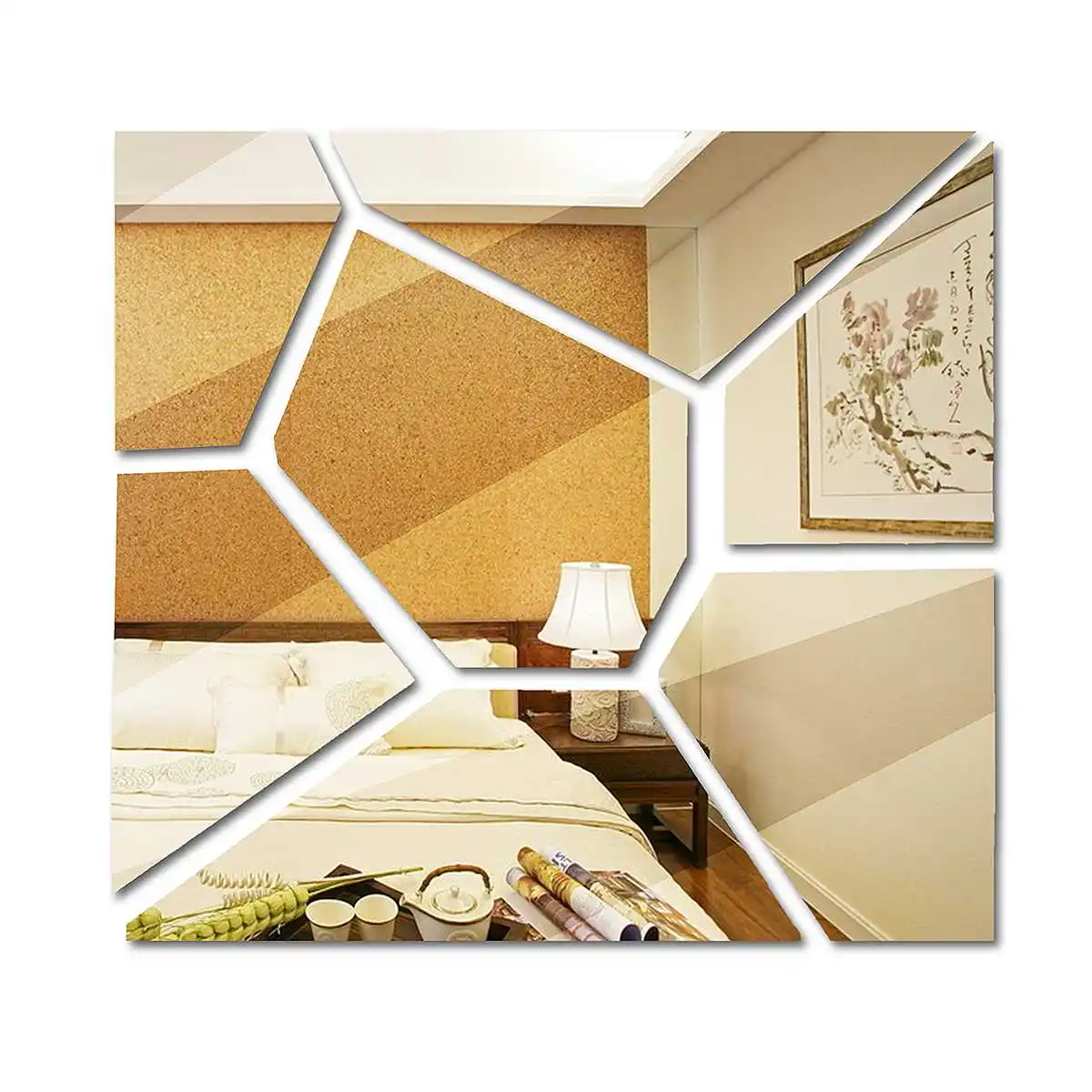 18 cm 7 unids/set DIY extraíble de acrílico moderno Espejos decorativos calcomanía arte Mural de pared espejos de etiqueta para el hogar Decoración pegatinas 18 cm 7 unids/set DIY extraíble de acrílico moderno Espejos decorativos calcomanía arte Mural de pared espejos de etiqueta para el hogar Decoración pegatinas