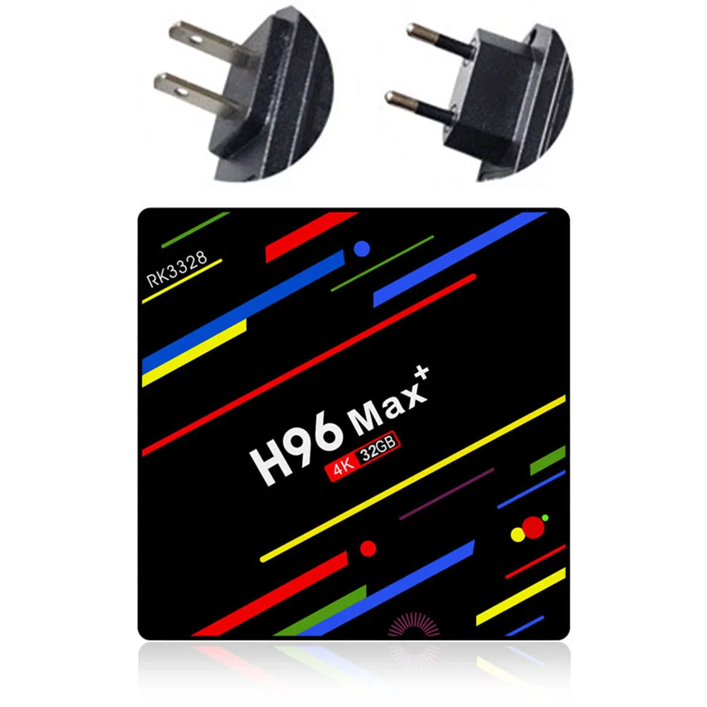 

H96 MAX+ RK3328 4GB 32/64GB Colorful TV Wifi Set Top Box USB3.0 2.4G/5.0GHz Support Android 8.1 Family Smart TV Received Top Box