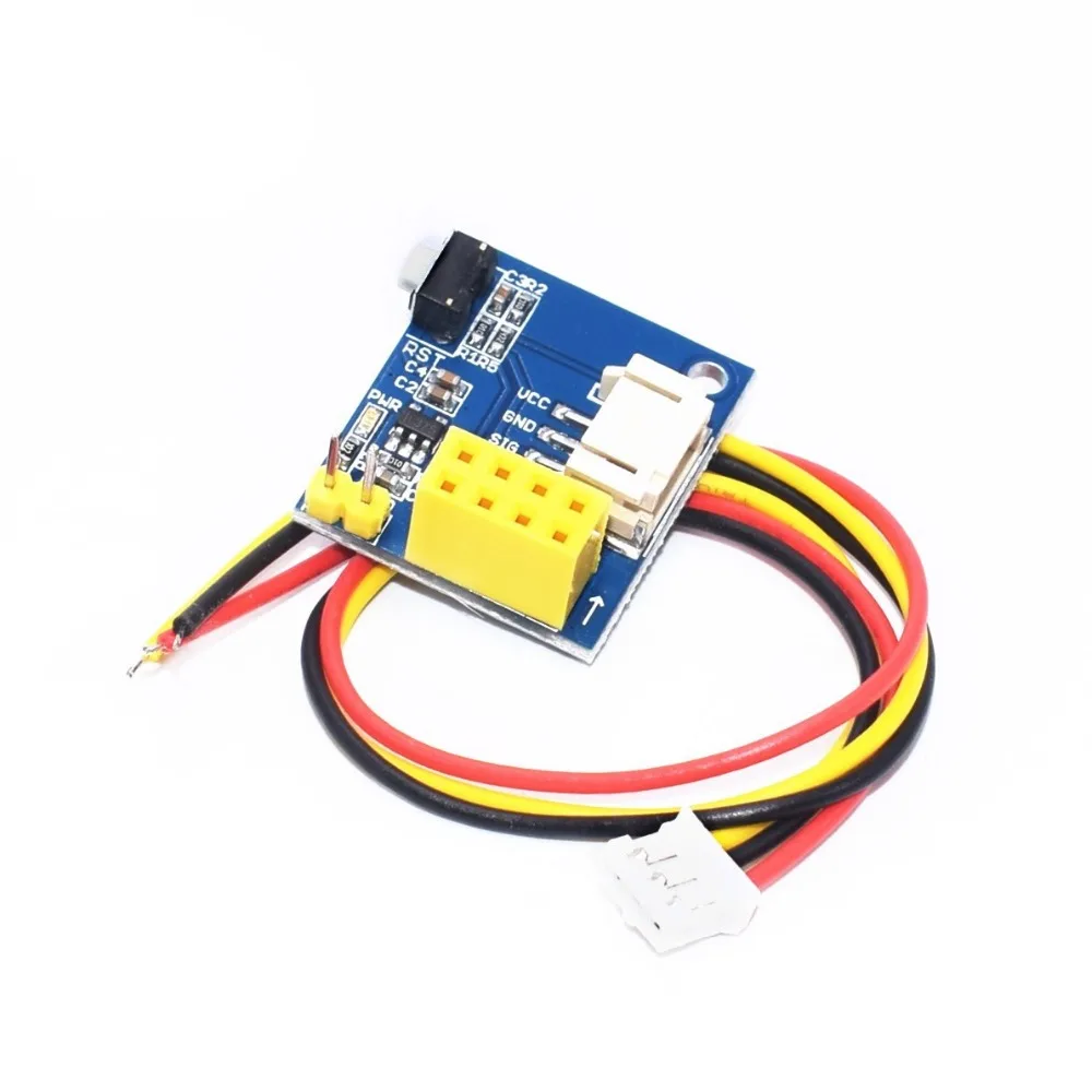 

1 piece ESP8266 ESP-01 ESP-01S WS2812 RGB LED Controller Module IDE WS2812 Light Ring Smart Electronic DIY WS2812 H63