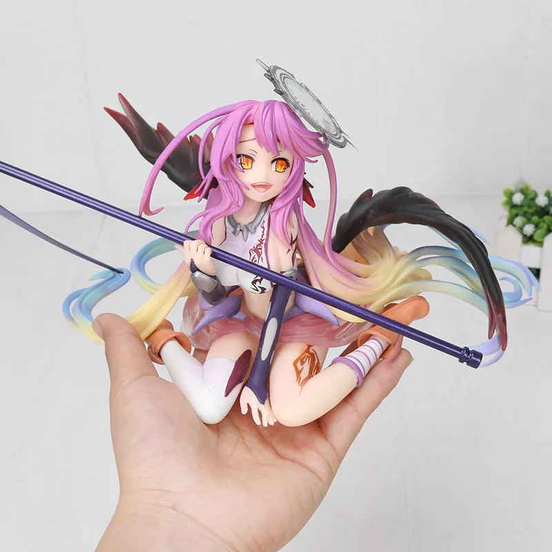Japna Anime No Game Life Shiro Girl Jibril Great War Ver. Экшн фигурка из ПВХ|Игровые фигурки и