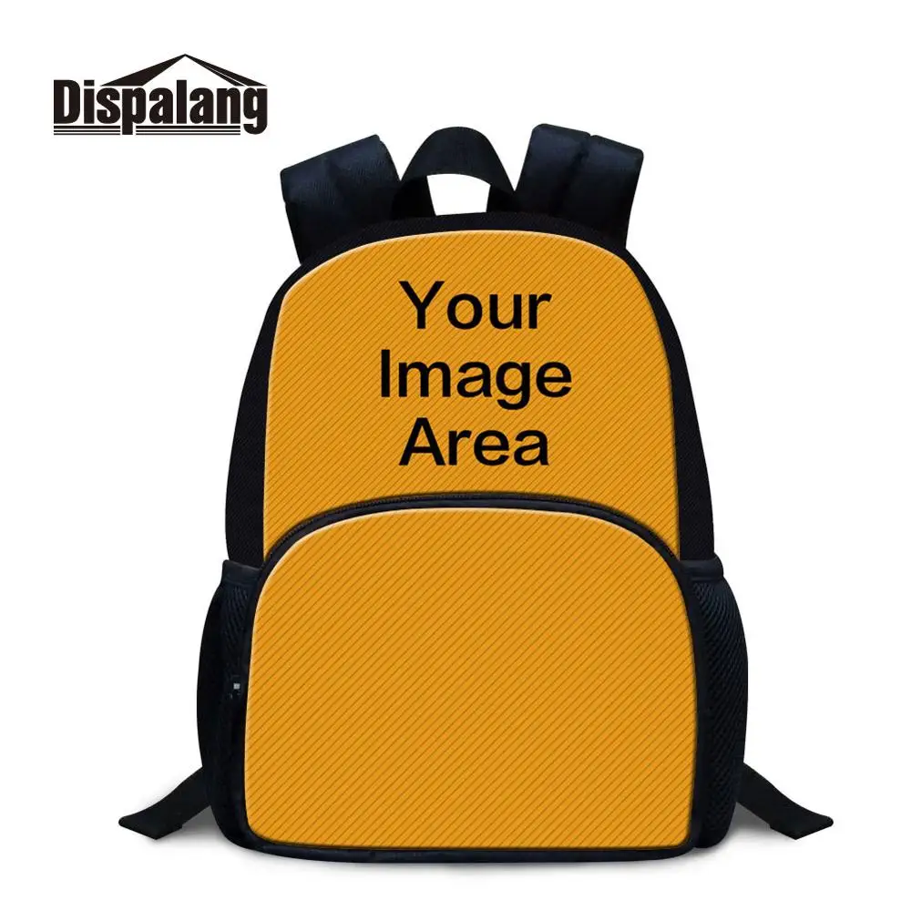Dispalang школьные сумки персонализированные сумки под заказ 3D печать ноутбука Рюкзаки мужские дорожные сумки mochilas bookbags Рюкзак - Цвет: Kids Felt Bag