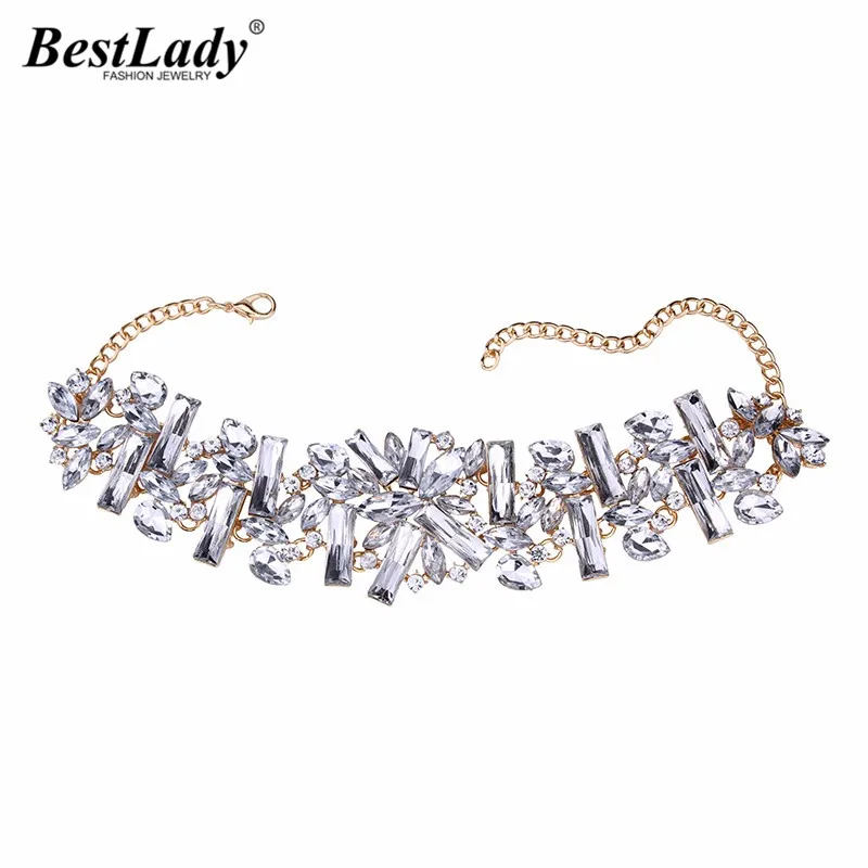 Best lady 2016 New Arrival Big Brand font b Luxury b font HotSale Collar Choker Necklace