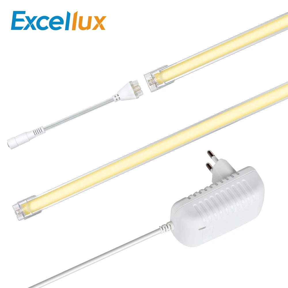 

2PC 50CM Led Bar Light Seamless Connecting 42Leds 2835 SMD Ultra Thin Lamp Indoor Light Rigid Led Strip Kitchen Cabinet Light