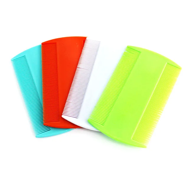 8PCS Double Sided Flea Nit Comb Lice Brush Pet Grooming Dog Puppy Cat Fine Tooth