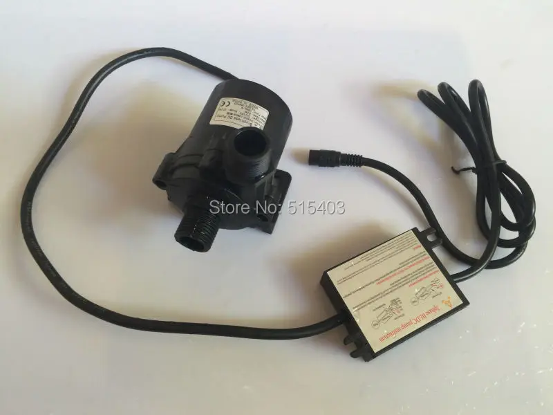 

3pcs 3 Phase Micro Solar Submersible Water Pump, 50E-1280S, 5-12V DC, 1000LPH 8M Waterproof, For Fountain, Water Circulation SYS