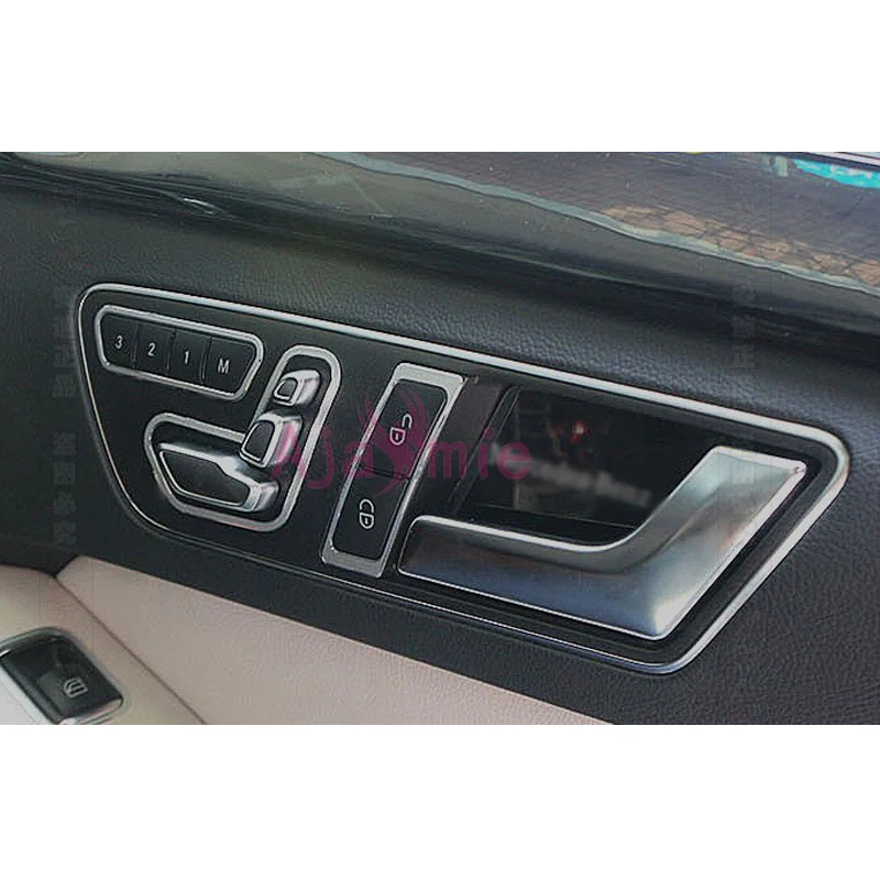 Хромированный чехол для Mercedes Benz E Class CLS ML GL GLE E260L GLK300 ML400|chrome buttons|benz echrome for car |