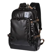 Удобный ударопрочный деловой повседневный рюкзак для ноутбука с боковой пряжкой, женская модная дорожная сумка в Корейском стиле, Мужская трендовая школьная сумка