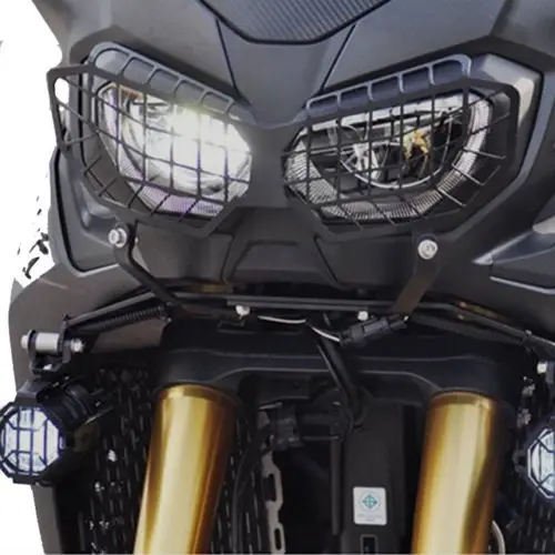 Фара мотоцикла объектив решетка протектор на гриле сетчатая Крышка для Honda CRF1000L CRF 1000L Африка Twin
