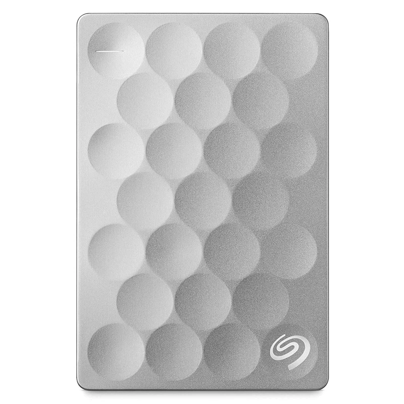 Seagate Backup Plus Ultra Slim 1 ТБ 2 портативный HDD внешний жесткий диск USB 3 0 Platinum 9 6 мм