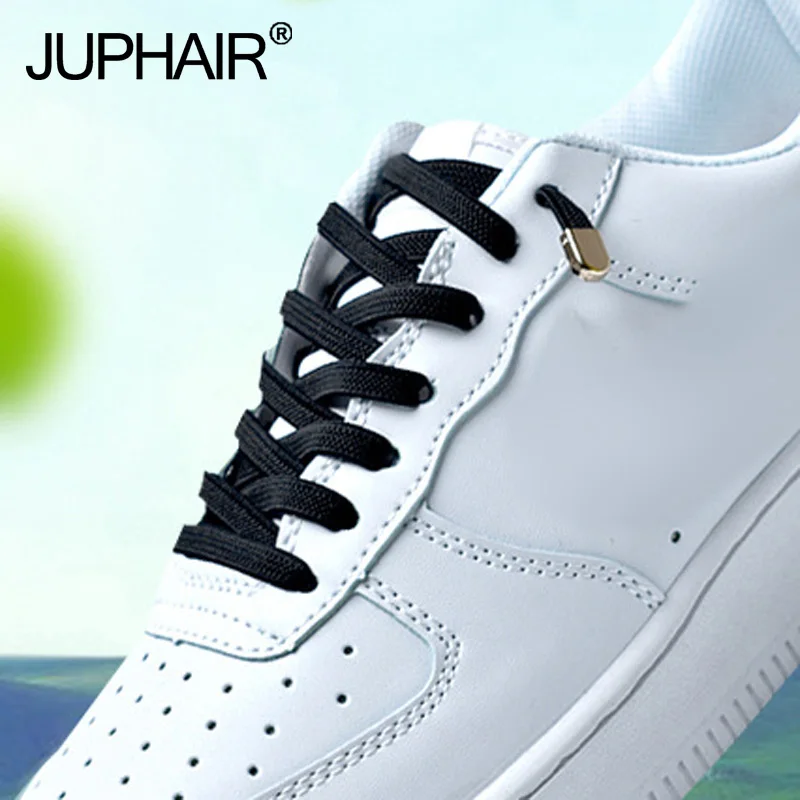 

12 sets Metal laces lock Do not tie Metal laces locking sneakers Kits gold silver buckle Metal lace black metal shoelace anchor