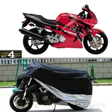 Чехол для мотоцикла для Honda CBR600F3 водонепроницаемый УФ/Защита от солнца/пыли/Защита от дождя крышка изготовлена из полиэстеровой тафты