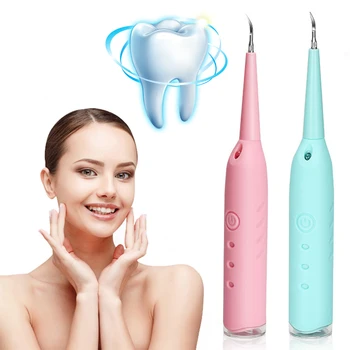 

First Generation Electric Sonic Dental Scaler Tooth Calculus Remover Tooth Stains Tartar Tool Teeth Whitening Oral Care Kits